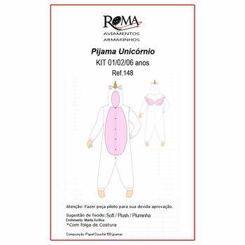 Molde para pijama unicornio